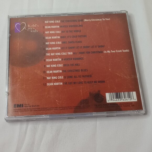 Holiday Favorites: Various Artists CD Nat King Cole; Dean Martin & much more - Picture 3 of 3